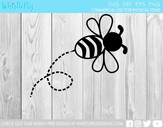 Free Bee Svg Etsy