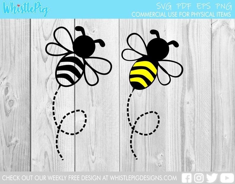 Download Bee SVG Bundle Cute bee svg bumble bee svg spring bee svg bee | Etsy