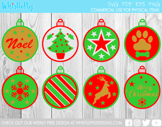 Download Christmas Ornament Svg Mandala Svg 3d Layered Svg Christmas Etsy