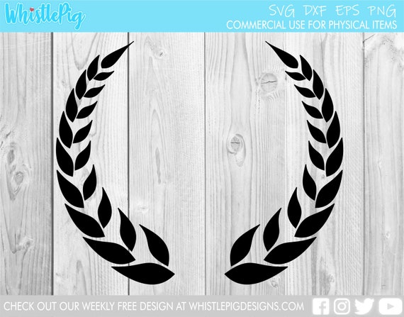 Download Free Laurel Wreath Svg Svg Designs Svg Files For Cricut Etsy SVG Cut Files