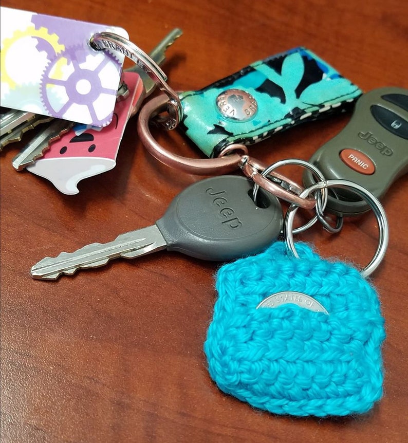 Crochet Quarter Holder Towel Holders