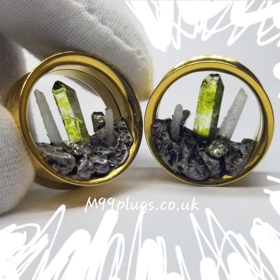 Custom stone plugs best sale