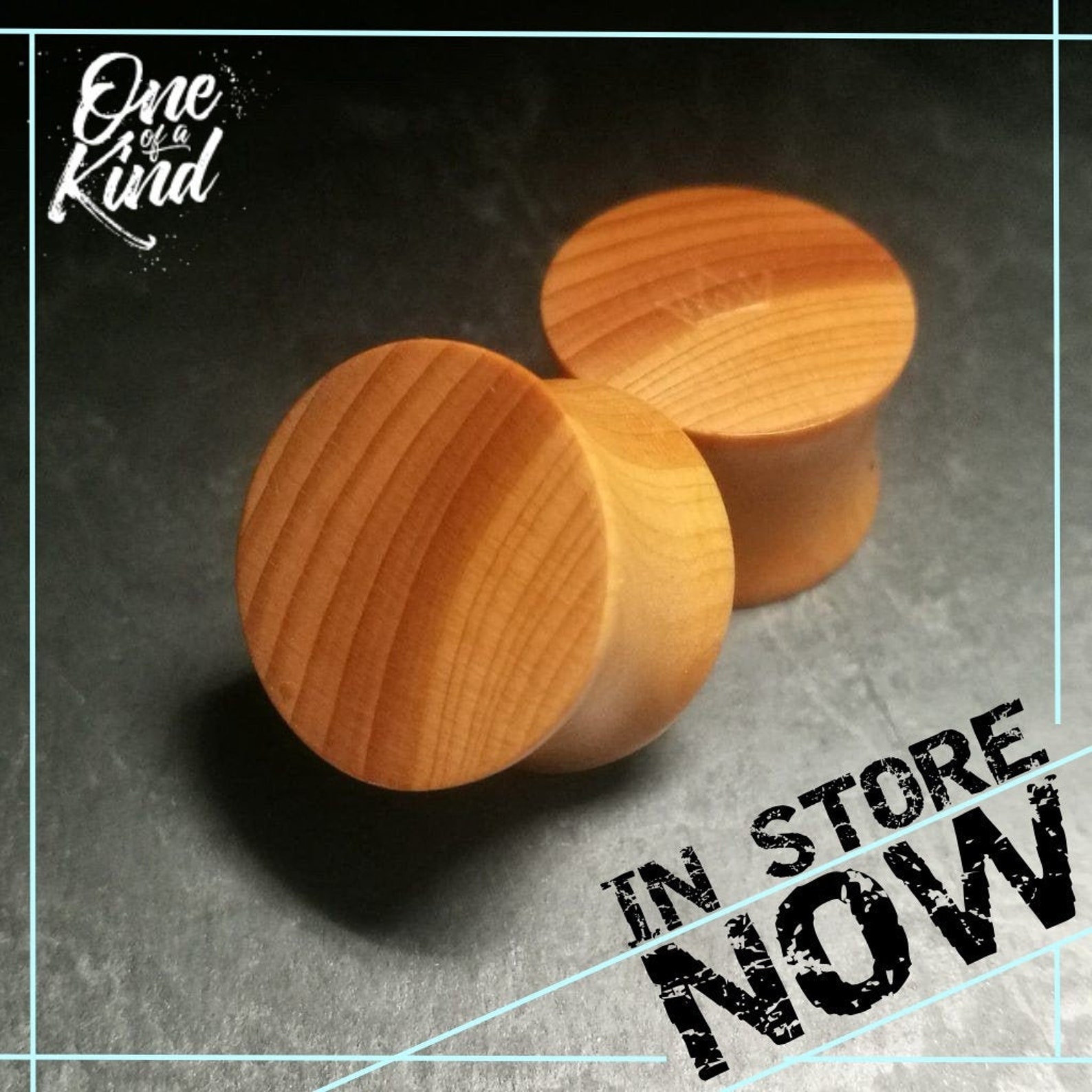 16mm Custom Plugs Yew Tree Wood PAIR Wood Gauge Tunnel Taper Etsy