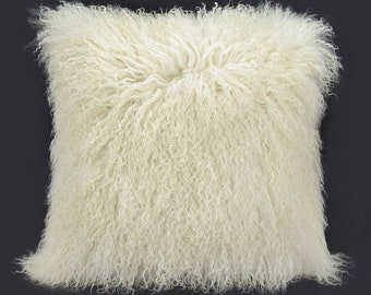 mongolian wool pillow
