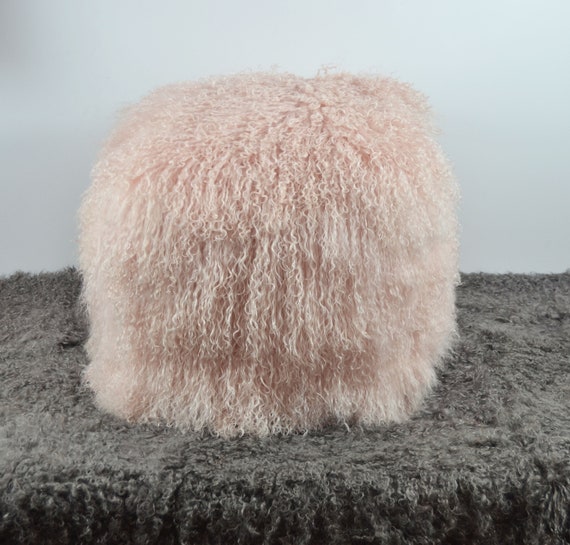 Genuine mongolian fur cushions sales