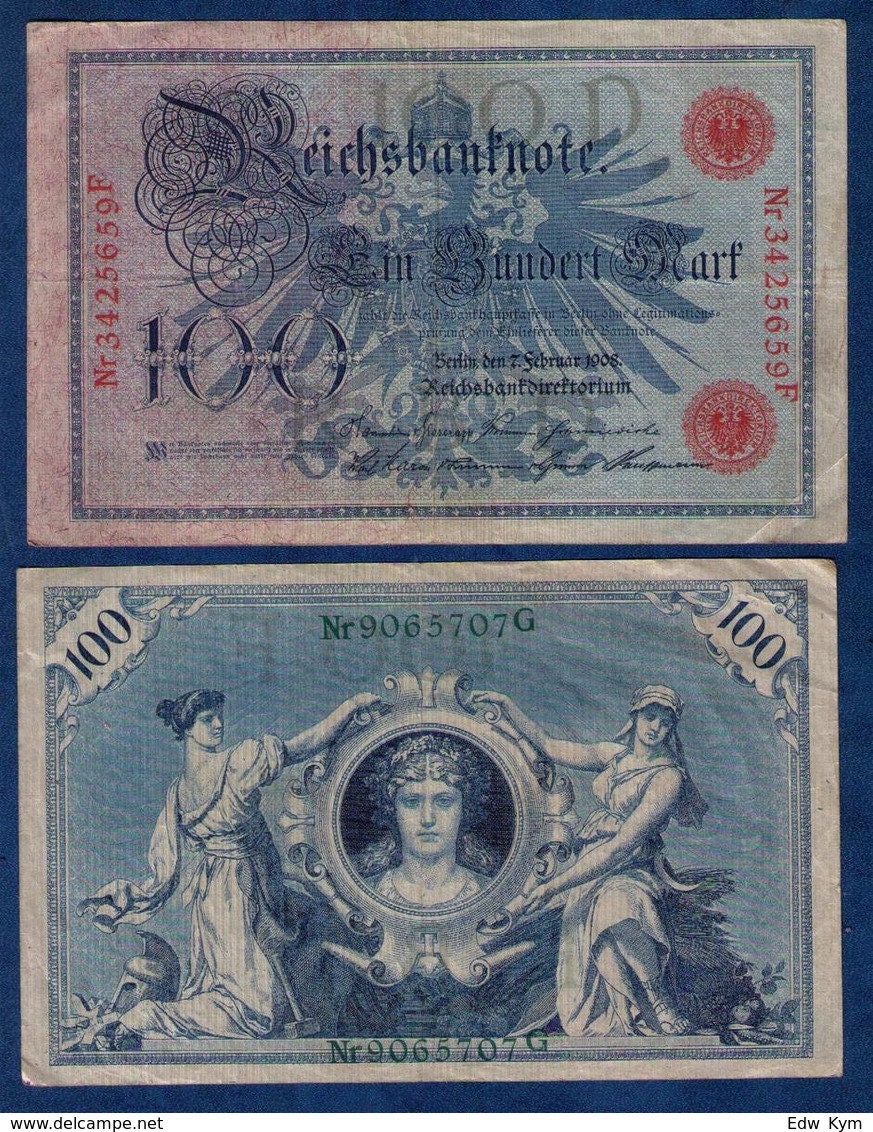 100 mark 1908 - Etsy 日本