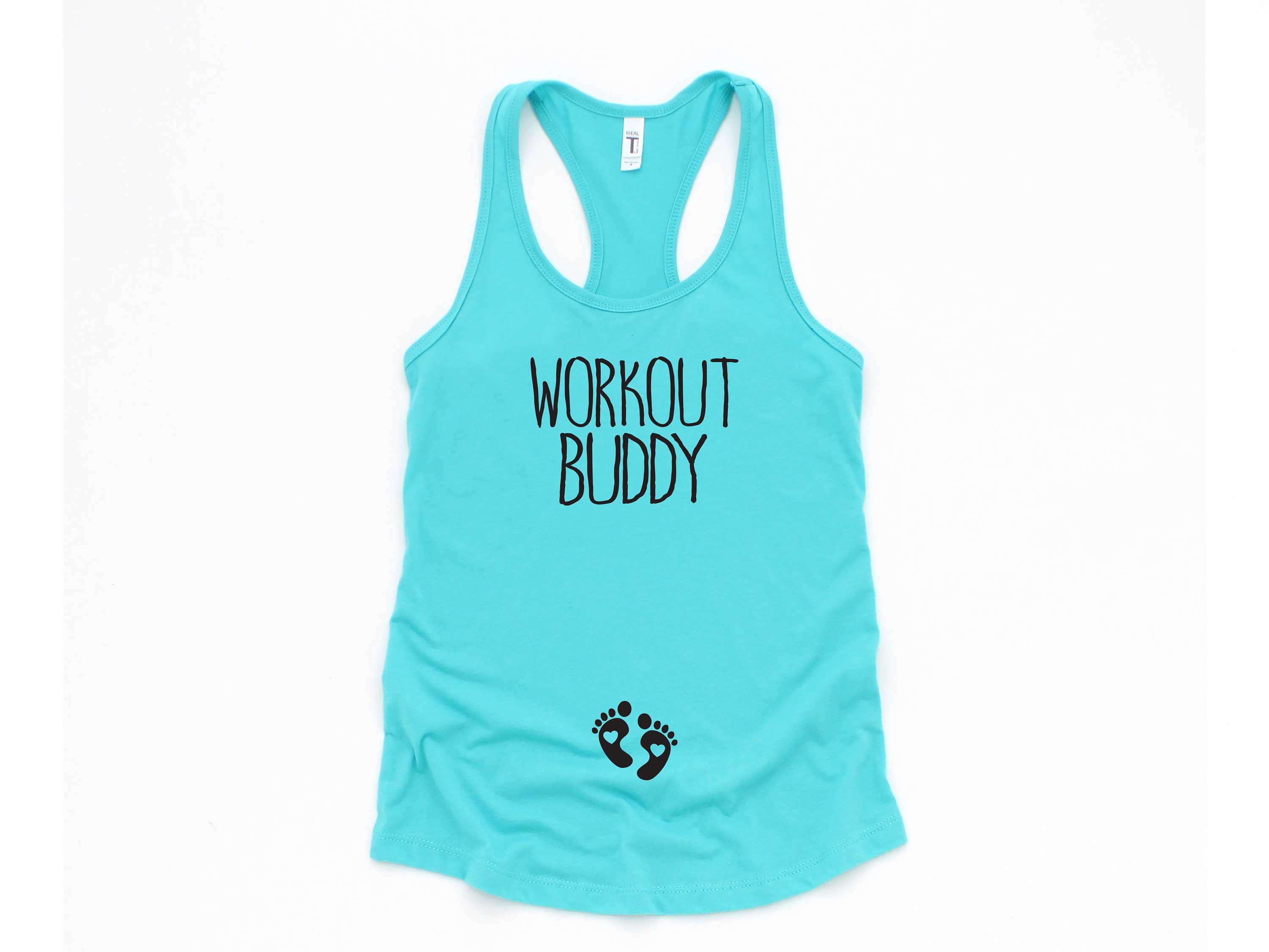 Workout Buddy Maternity Shirt
