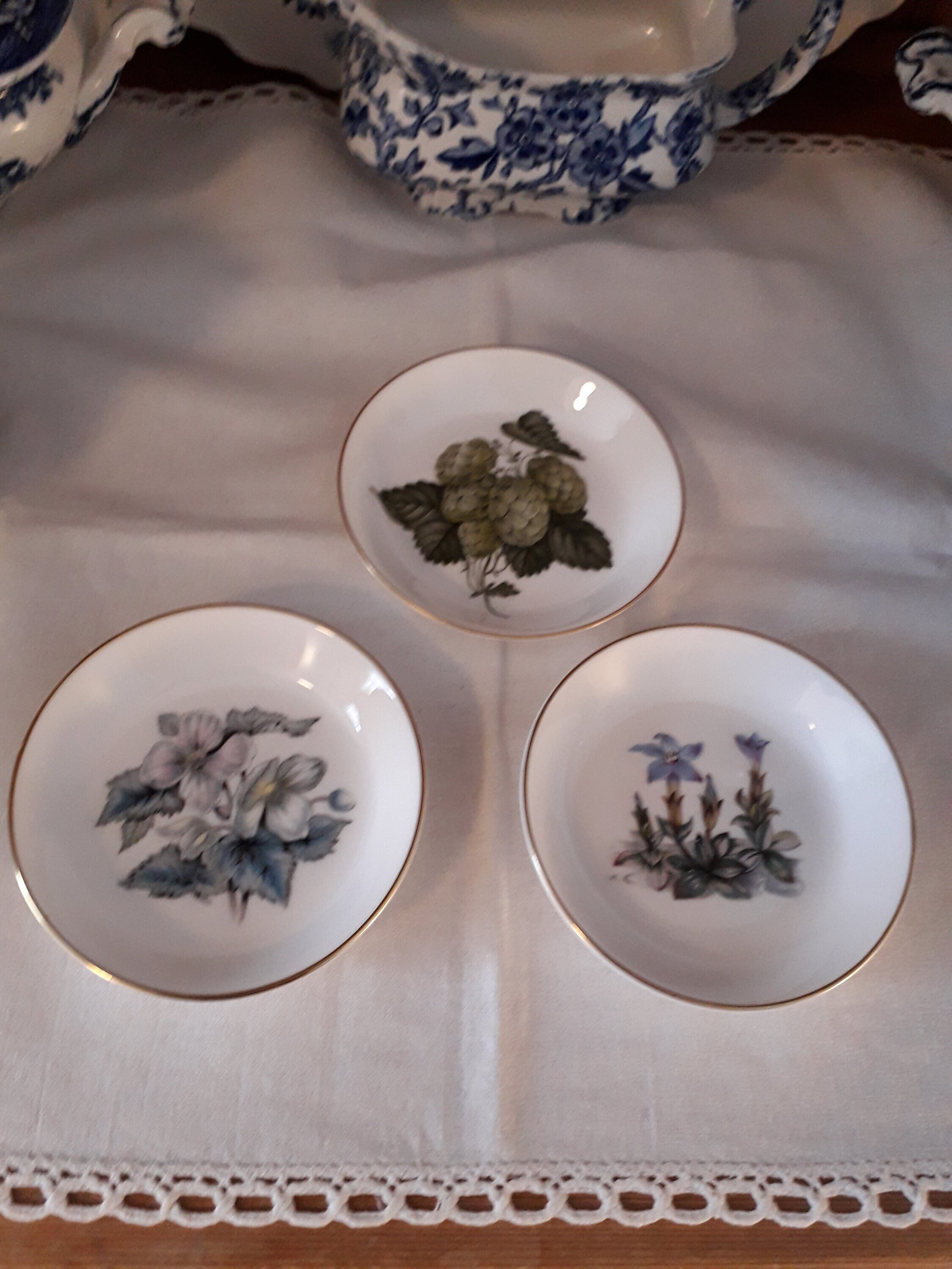 Royal Worcester Fine Bone China Pin Dishes Etsy UK