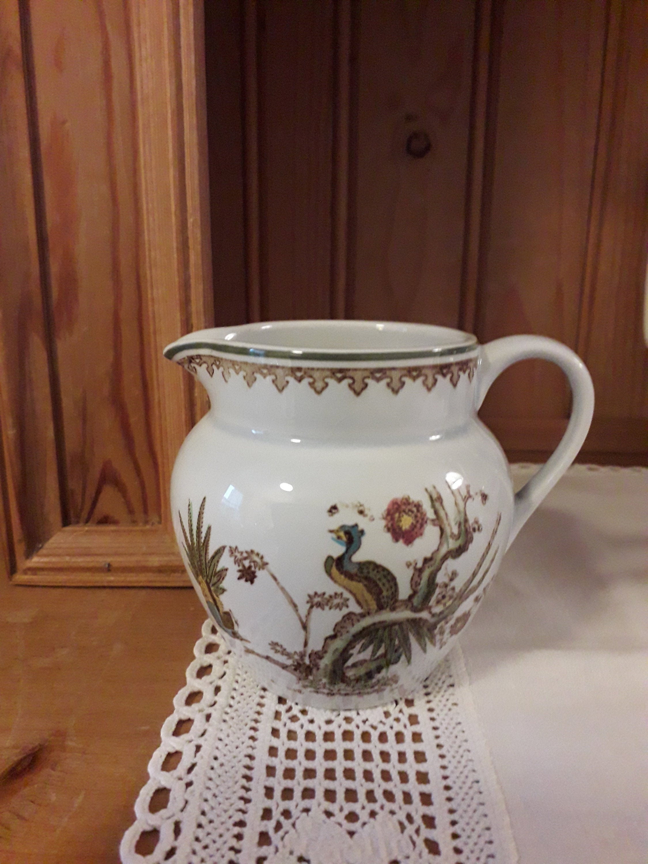 Vintage Wedgwood Old Chelsea small jug Etsy