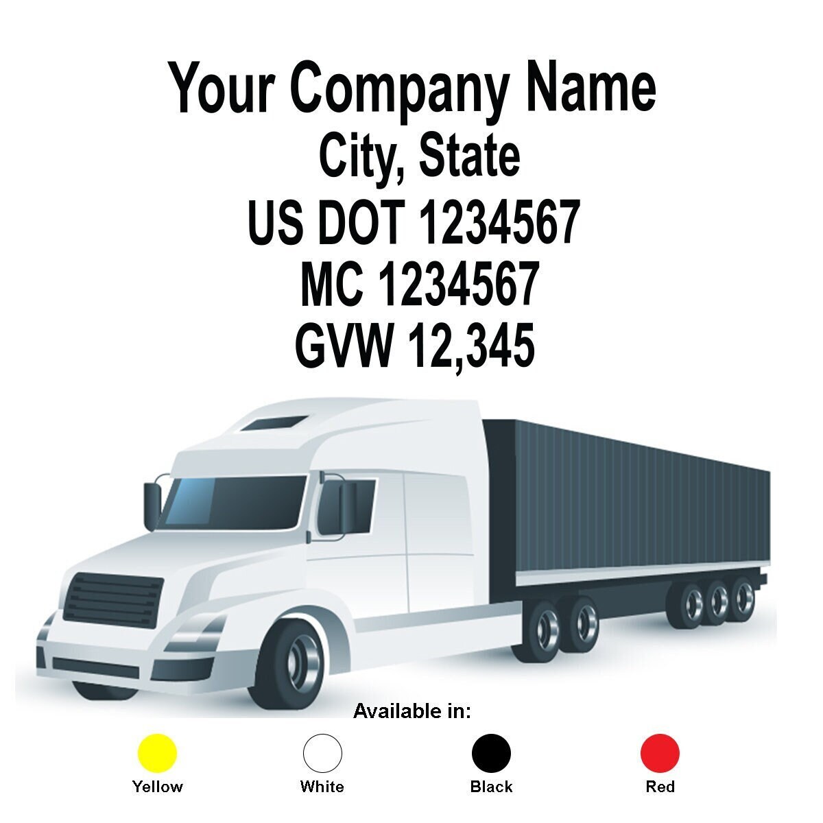  RUNNING L8 Trucker Life - Semi Truck, 18 Wheeler, Driving,  Professional Driver, Essential Worker Vinyl Sticker for Window of car, Van,  Truck, White : Automotive