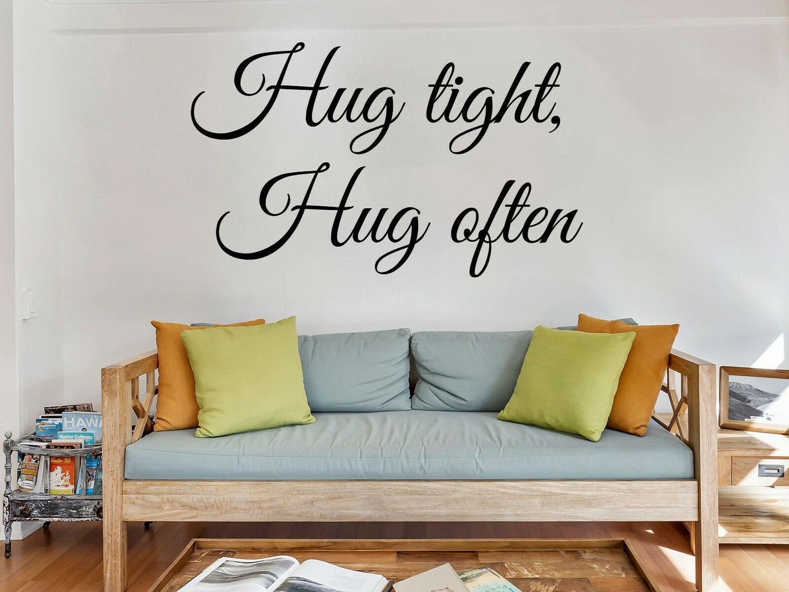 Hug Tight Hug Often Vinyl Sign Decal & Sticker for Car Home - Etsy