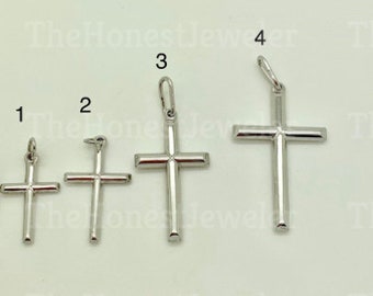 Cross925 Sterling Silver PendantCross CharmSilver Cross PendantSilver CharmArabesqueBiker JewelryMen/'sWomen/'s db-015