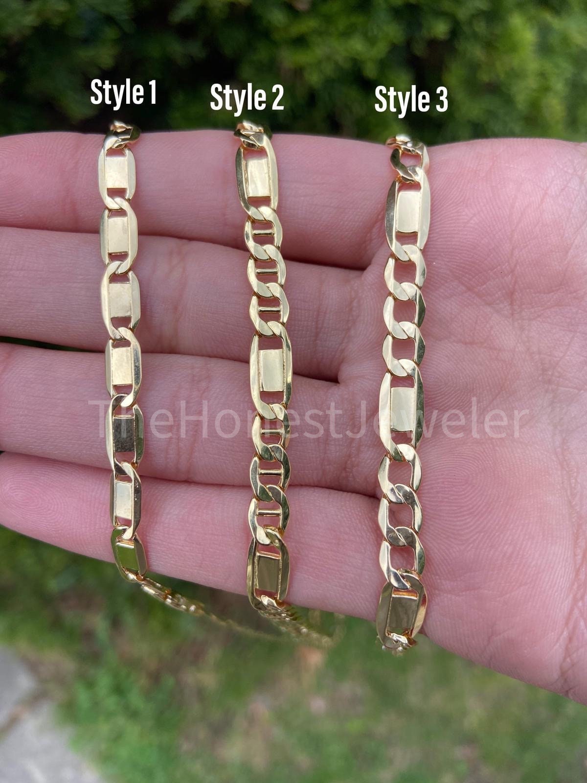 Antique Interlocking Bar Link 14k Yellow Gold Choker 14 Chain Necklace