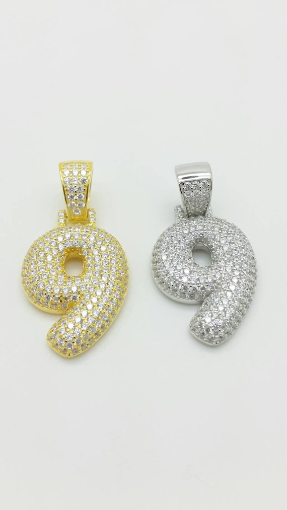 S925 AAA等級 ジルコニア ダイアモンド Number Necklace S925 AAA等級 ジルコニア ダイアモンド Number Necklace - メルカリ