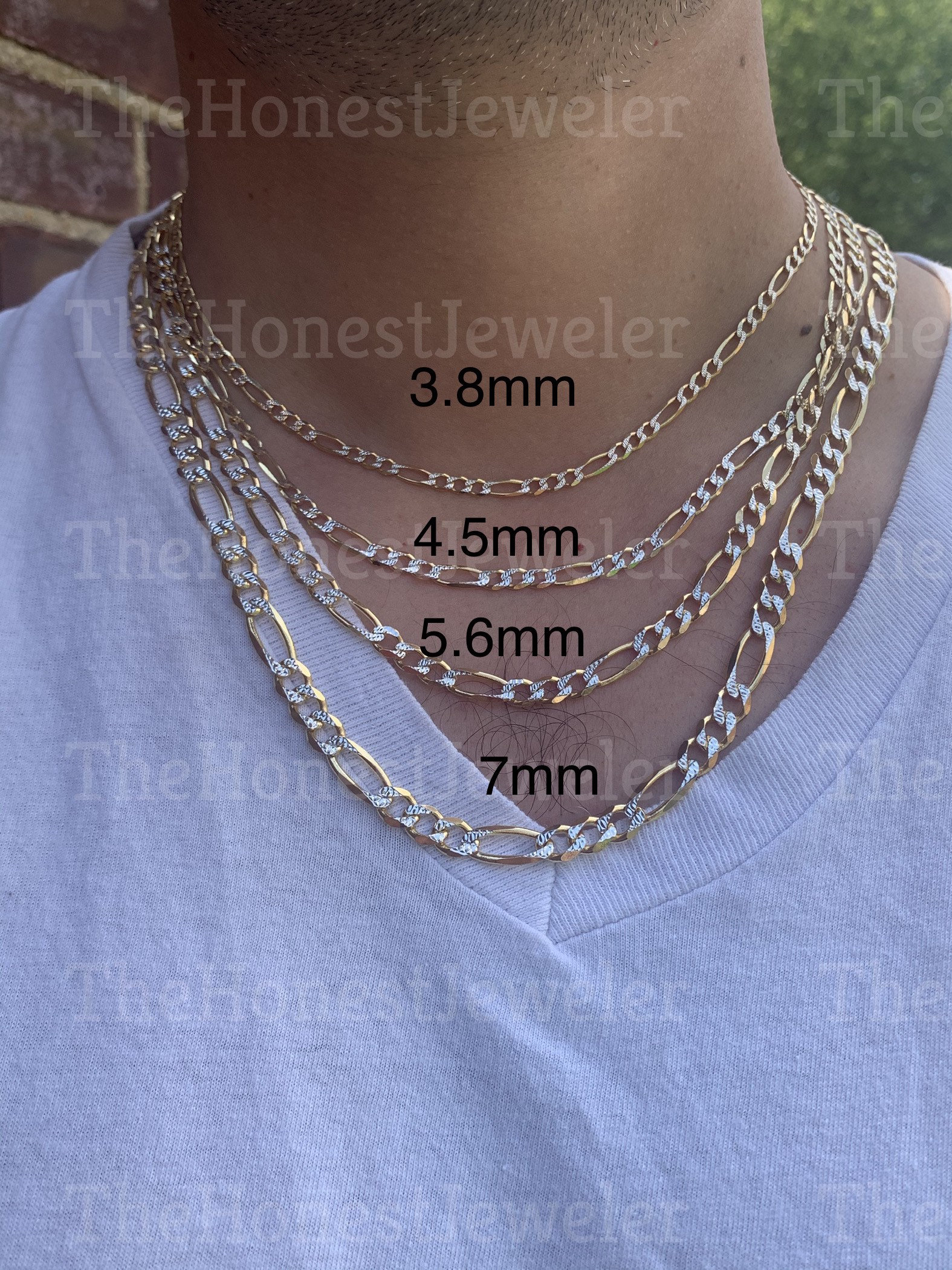 Cross Pendant Necklace - Pendant Necklace Made for Men 22in 5.6mm Rope Chain