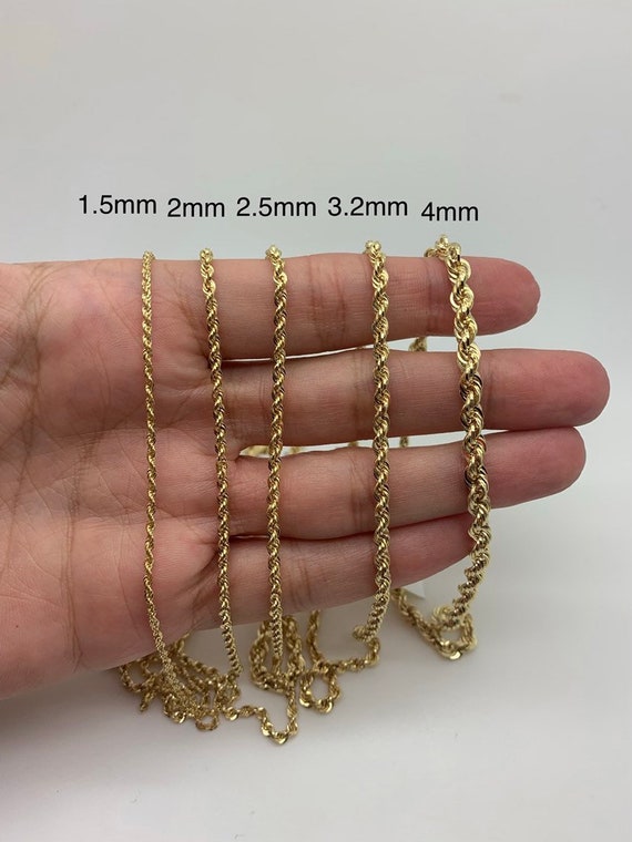 Dainty Twist Necklace Extender 10K White Gold