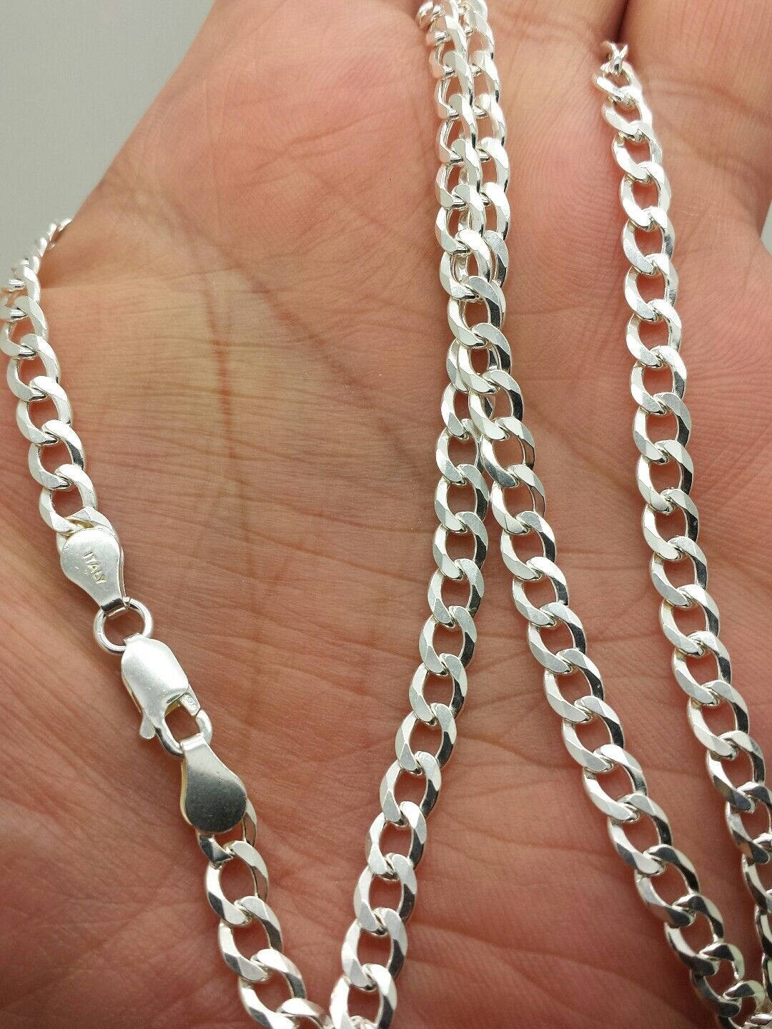 Venda All'ingrosso Collana A Catena Cavo In Argento Sterling - Foto 5