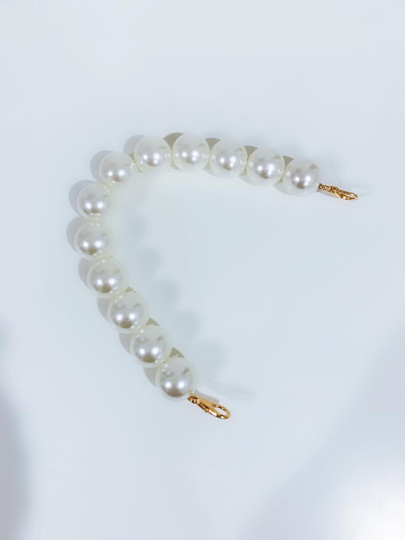 Large Pearl Bag Chain Strap for Handbag Shoulder Bag 22mm x 30cm