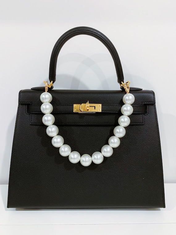 pearl strap bag