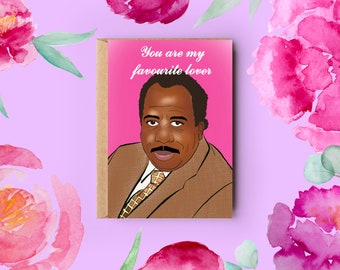 Stanley Hudson Valentine's Day Card