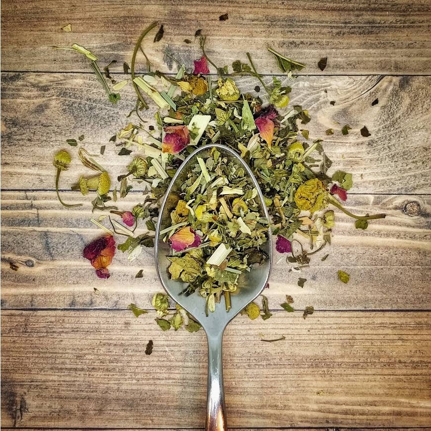 Loose Leaf Herbal Tea Sampler Herbal Tea Sampler Pack Pina Etsy