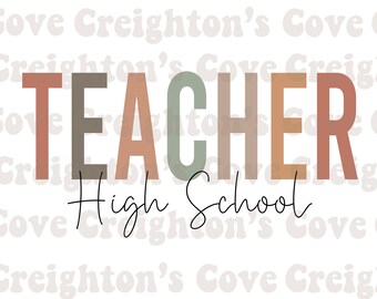retro sublimatieontwerp van de middelbare schoolleraar | retro leraar png | docent digitaal ontwerp | lerarenoverhemd png | leraar geschenk png