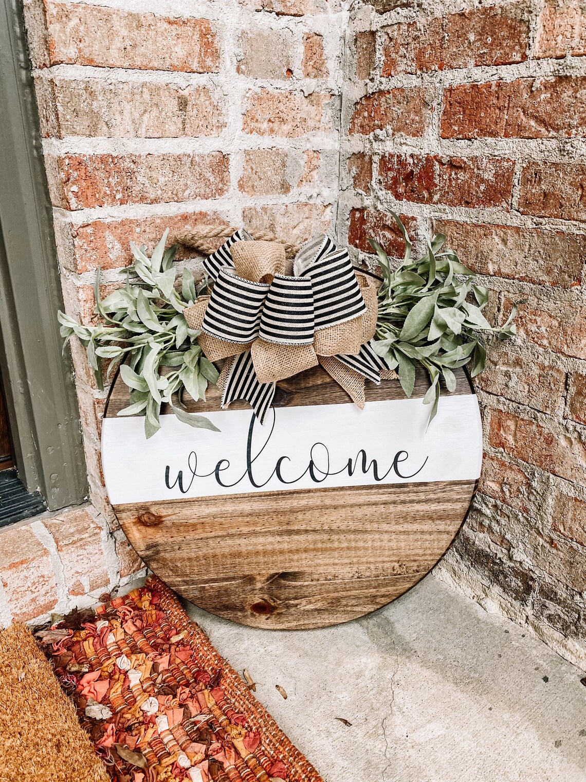 18 Round Door Hanger round door hanger door decor Etsy