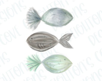 Kids summer sublimation designs, fish sublimation png, kids png, watercolor fish digital download, toddler fishing png, watercolor fish png