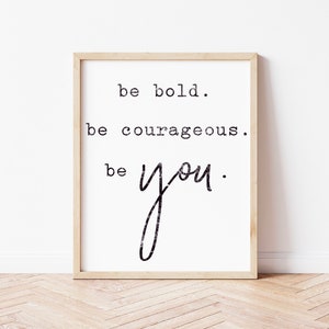 Be you wall print, printable wall art quotes, be you digital download, printable wall decor, instant download, be you PNG, PDF, JPEG