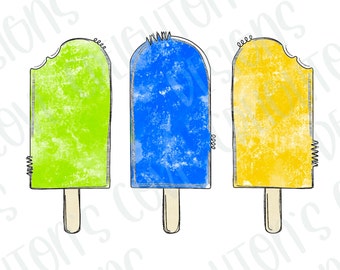 Kleinkind Sommer Sublimation Designs-Popsicle png-summer png-kids clipart-kids sublimation designs summer-tie dye popsicle digital download