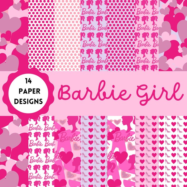 Barbie Wallpaper Etsy