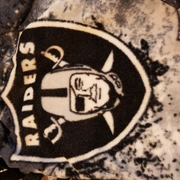 Oakland Raiders Blanket Etsy