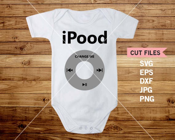Download Ipood BABY Baby SVG Baby Shirt Cuttable File dxf eps | Etsy