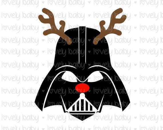 Download Star Wars Darth Vader Christmas SVG Baby SVG Baby Shirt | Etsy