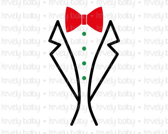 Download Christmas Tuxedo Baby SVG Baby Shirt Onesie Cuttable File ...