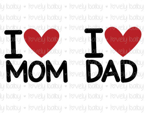 Free Free 109 I Love You Mom Svg SVG PNG EPS DXF File