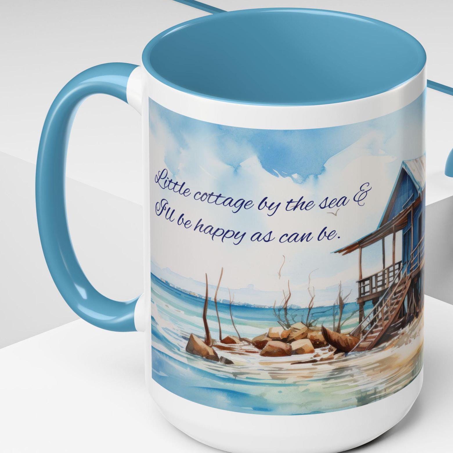 Mouette Céramique Sculpture Mer Plage Ancien Vintage Oiseau Craquelé