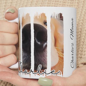 Custom Golden Retriever Dog Mama Mug Personalized Dog's Name Coffee Cup, Gift Dog Lovers, Pet Owners Gift Dog Mom Mother's Day Gifts Wife