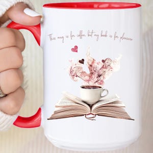 Smut Book Lovers Coffee Mug: Romantic Spicy Book Design