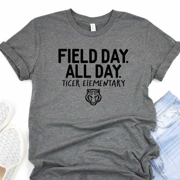 Elementary School Field Day Shirt Etsy
