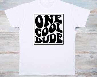 One cool dude, 1st birthday shirt, The big one, surfs up 1st birthday, 1st birthday matching shirts, cool dude