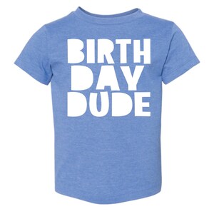 Birthday Dude shirt, Little Dude's birthday, Little boys birthday shirt, Youth Birthday dude shirt