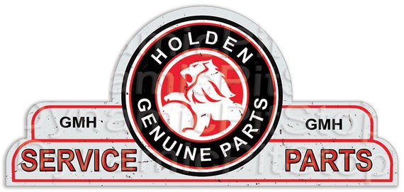 Genuine Holden Parts Tin Metal Sign Man cave Father s Day Gift Workshop Sign Gift for him Australian made