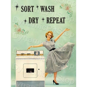 Laundry Vintage Advert Rustic Tin Metal Sign Retro Nostalgic Australian made