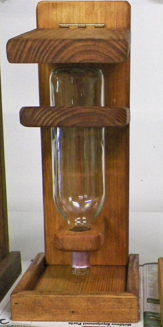 Bird Feeder Wine Bottle Etsy
