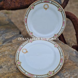 Melbourne Steamship Company side plate Steamship Pottery Ocean Liner rare