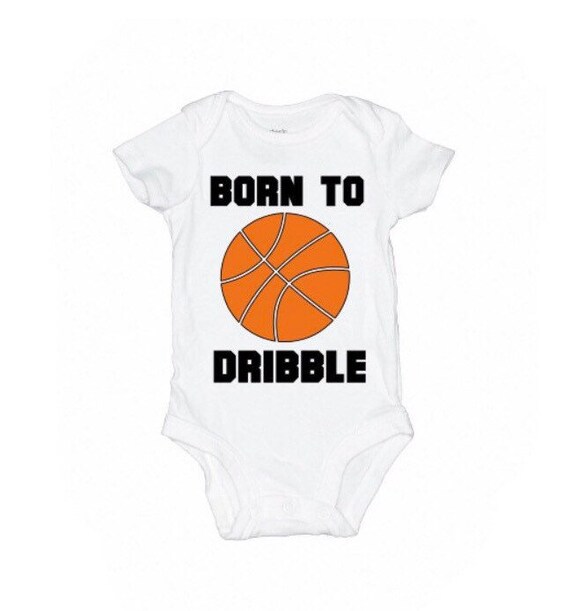Born To Dribble Basketball One Piece Etsy