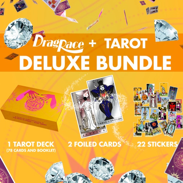 DELUXE BUNDLE - Fortune Queens Vol. 2 - A Drag Race Tarot Deck