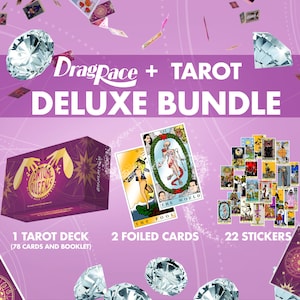 DELUXE BUNDLE - Fortune Queens: A Drag Race Tarot Deck
