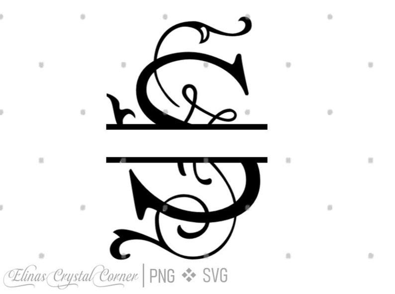 Download Text Calligraphy Font Png File Wedding Font Svg Split Letter Font Monogram Split Alphabet Monogram Letter S Monogram Art Collectibles Prints Delage Com Br